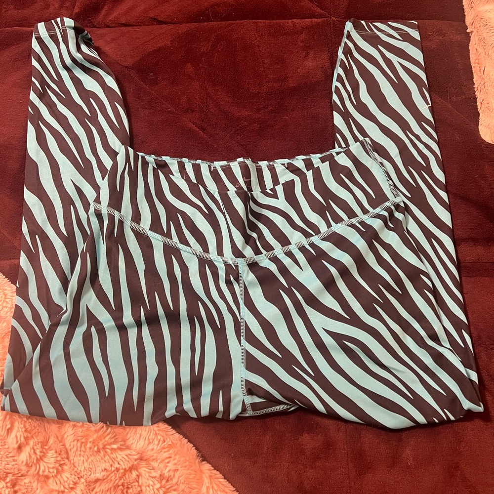 Nike Zebra Print Leggings